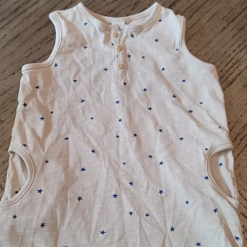 3-4T boys star overall jumpsuit H&M NWOT